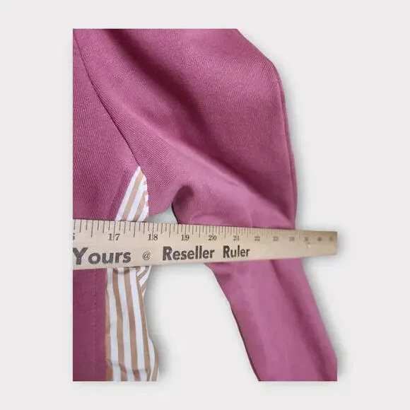 Maeve Pink and Beige Sweater - Picture 5 of 7